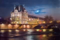 Pont Royal in the Moonlight