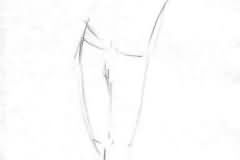 pencil on paper, 8.27"h x11.69"w (210x297mm), 1984