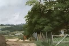 Village landscape