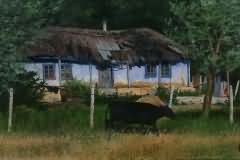 Moldavian village landscape