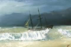 Amidst waves