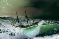 Amidst the waves