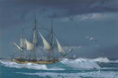 Near the shore
